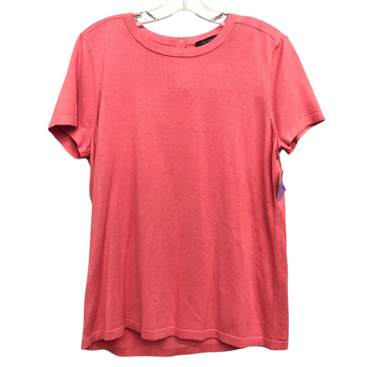 Top Ss By Ann Taylor In Coral, Size:L