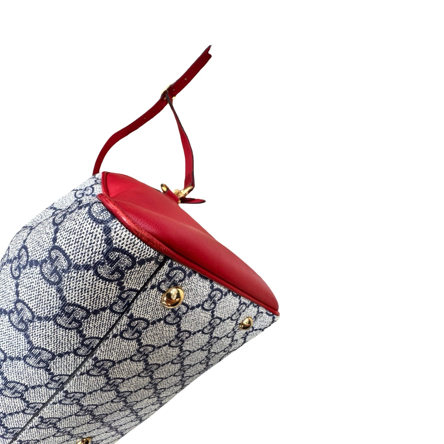 Handbag Structure Supreme Monogram Boston 35 Luxury Designer By Gucci In Multi, Size:Medium