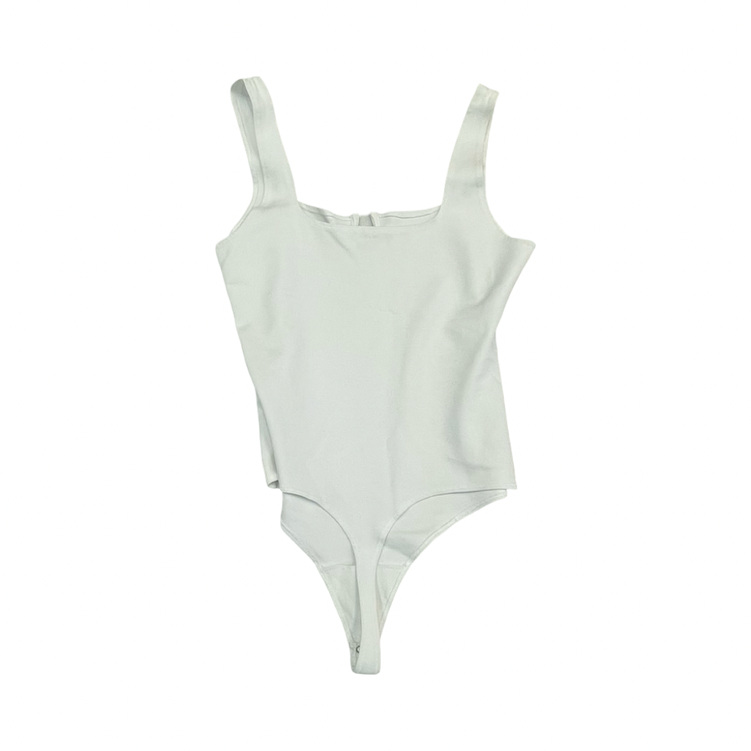Bodysuit By Abercrombie And Fitch In White, Size:L