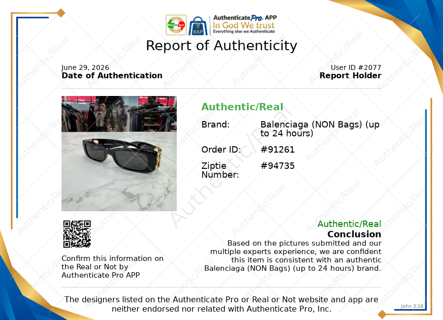 Sunglasses Luxury Designer By Balenciaga, Size: