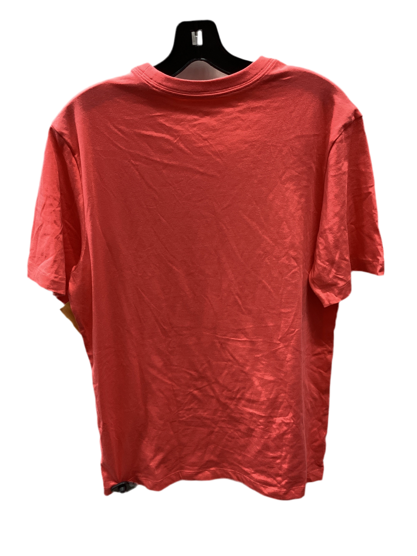 Athletic Top Ss By Nike Apparel In Orange, Size:M