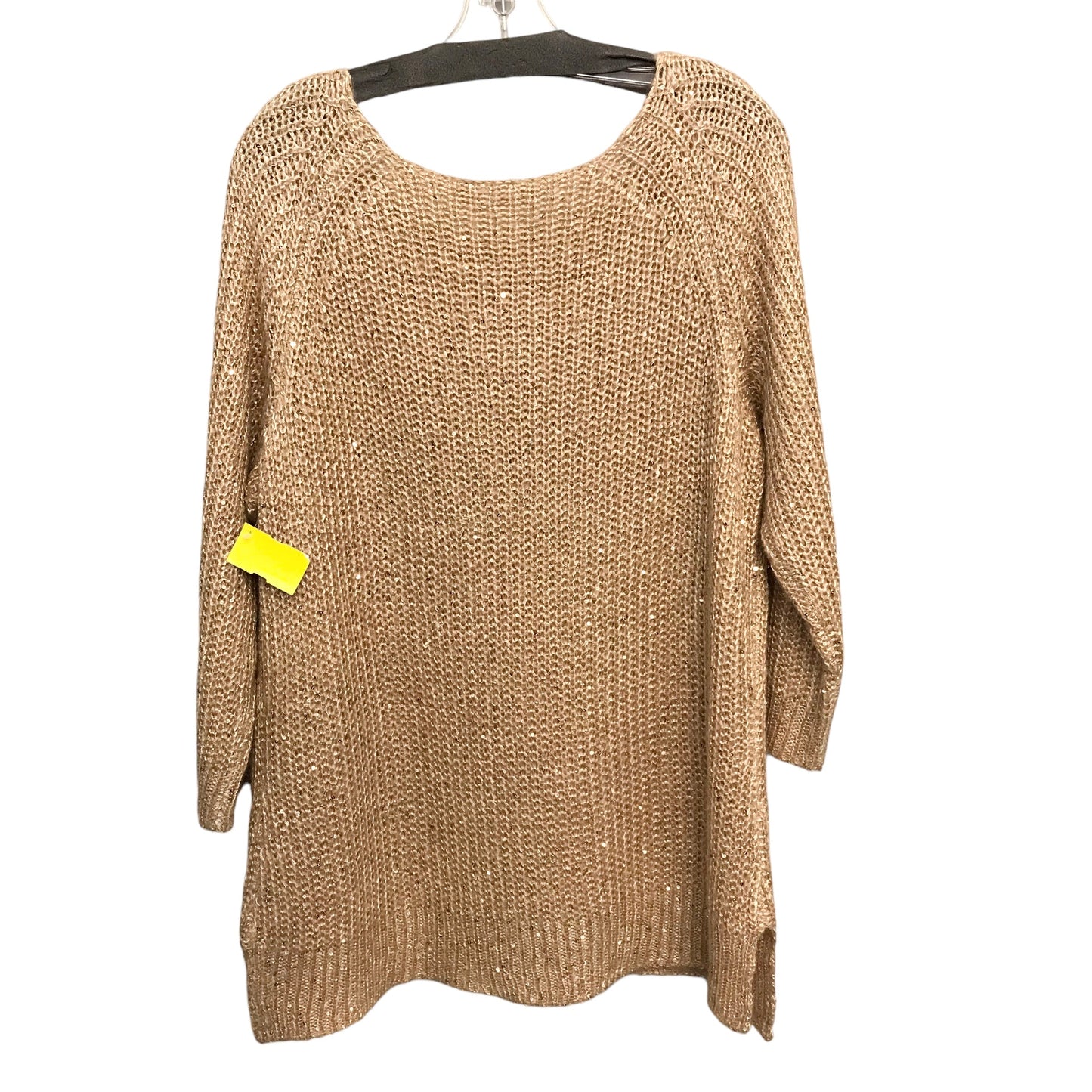 Sweater By Cato In Beige, Size:1X