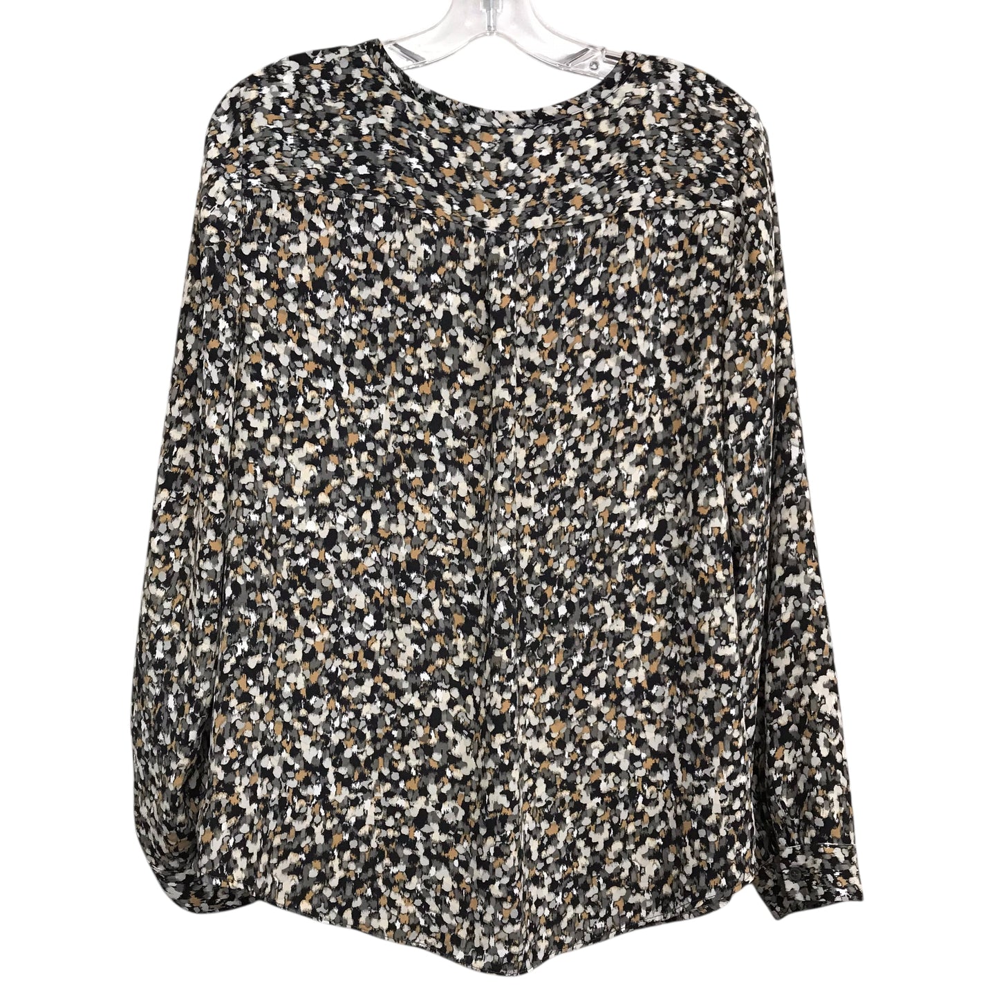 Top Ls By Talbots In Black & Grey, Size:M