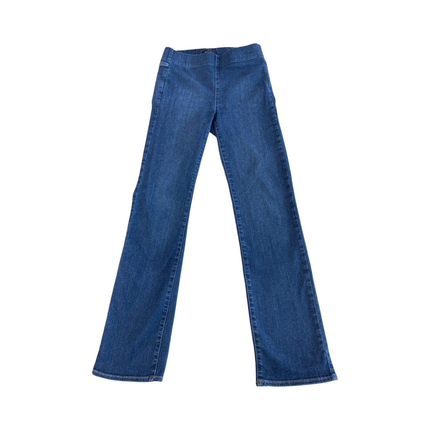 Jeans Straight By Not Your Daughters Jeans In Blue Denim, Size:S