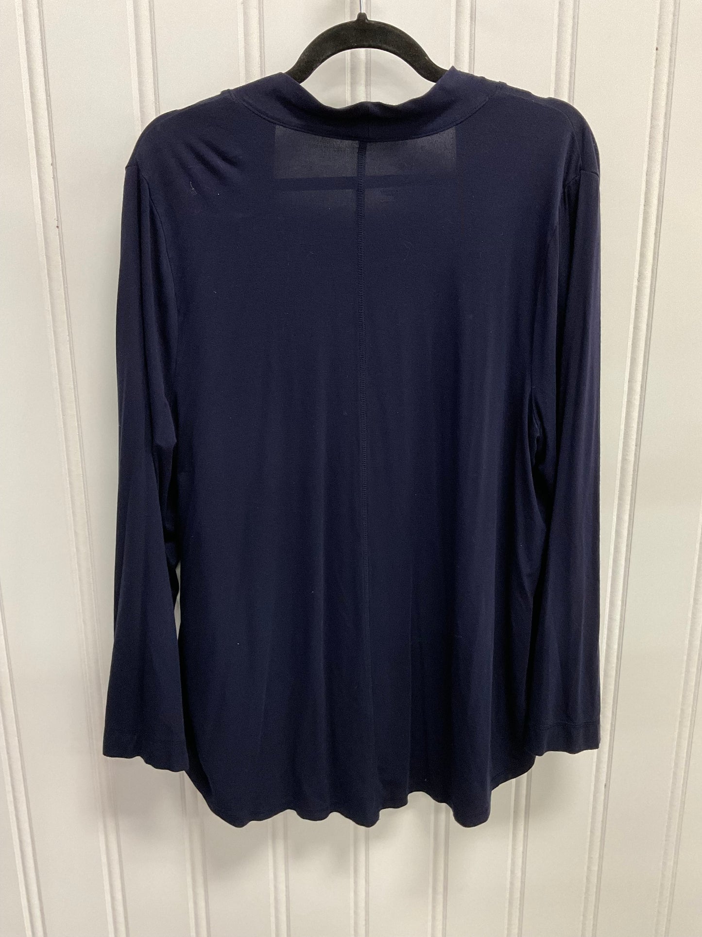 Cardigan By Talbots In Navy, Size:Xl