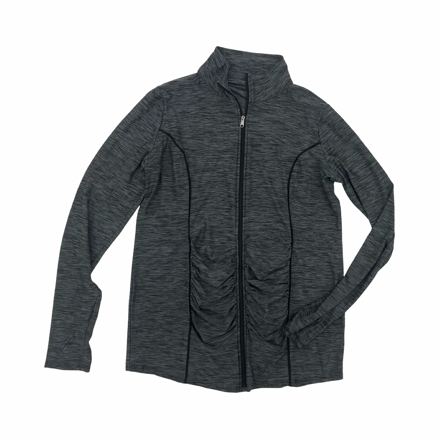 MAT Athletic Jacket By Motherhood In Black & Grey, Size:M
