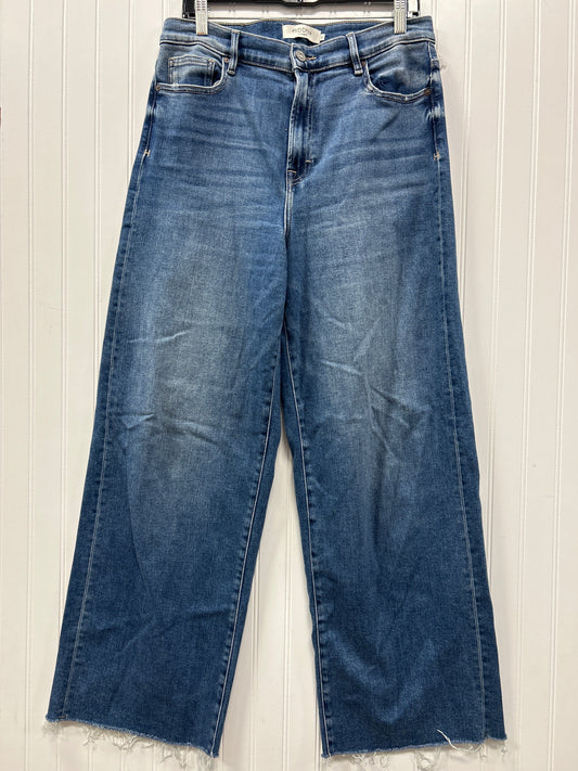 Jeans Wide Leg By Hidden In Blue Denim, Size:10