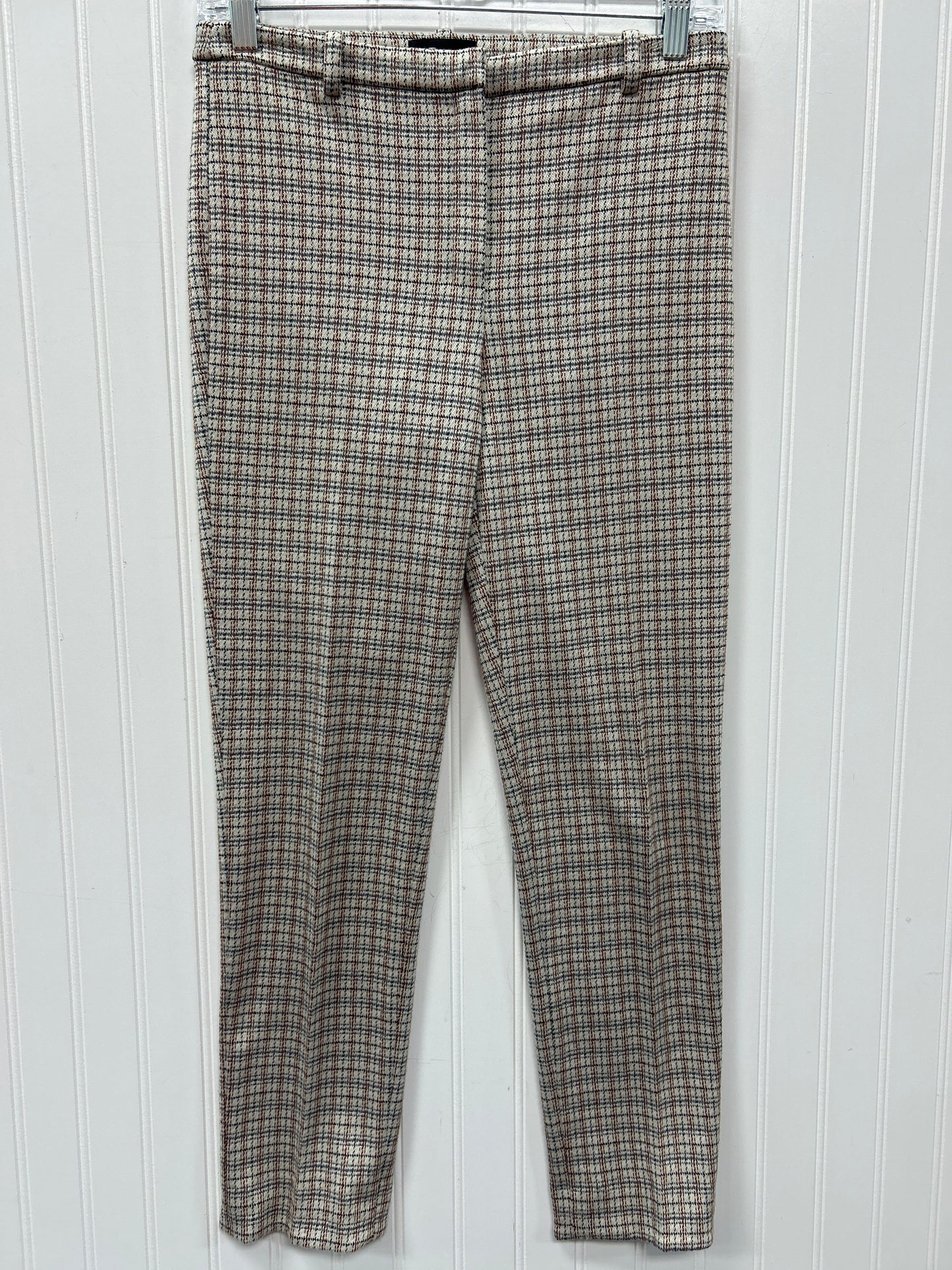 Pants Dress By Theory In Plaid Pattern, Size:2