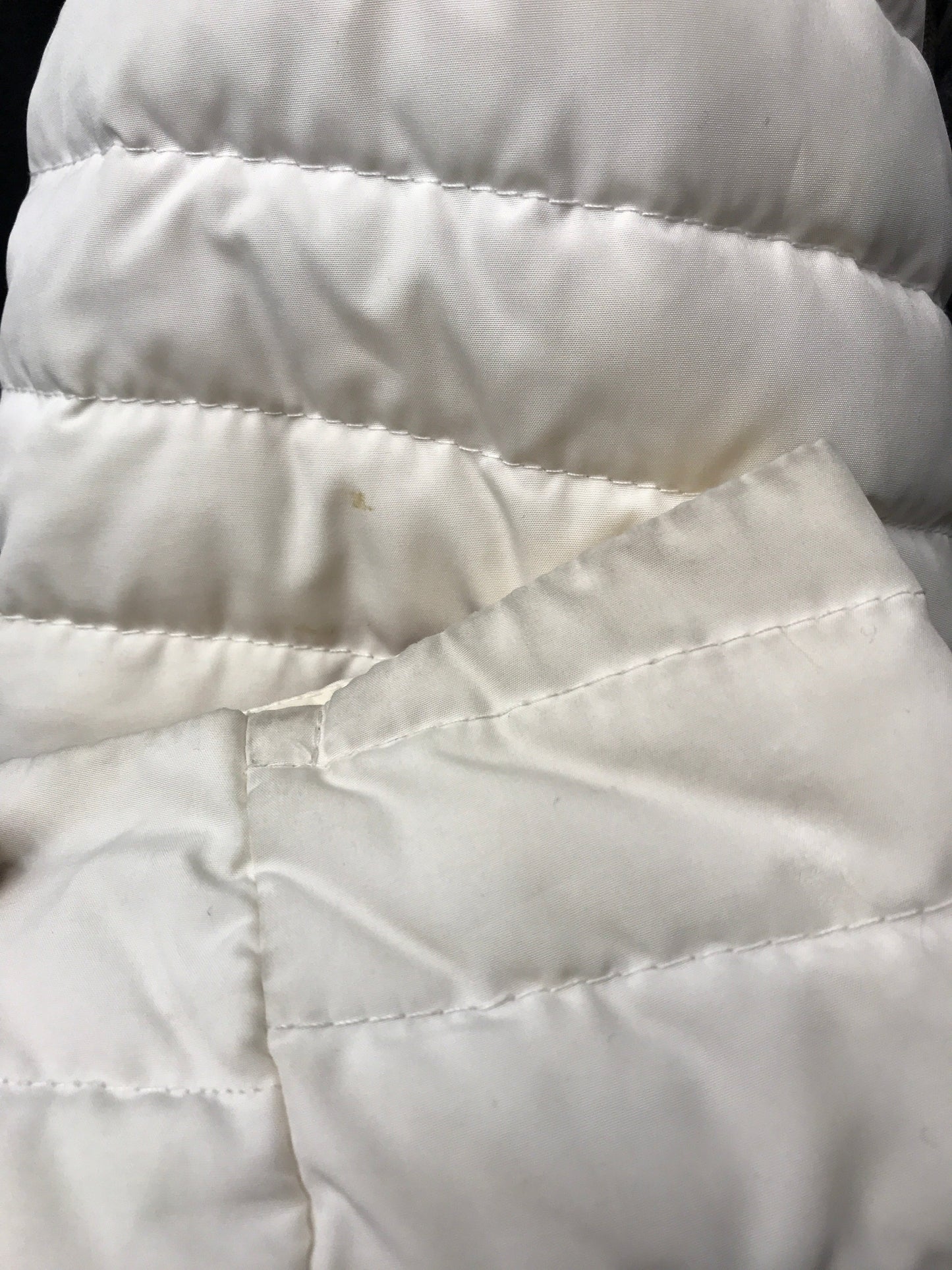 Jacket Puffer & Quilted By Athleta In Cream, Size:S