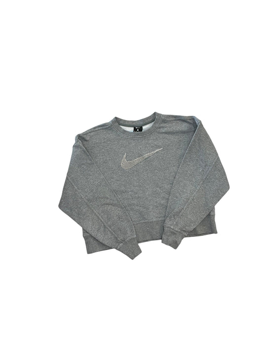 Top Ls By Nike Apparel In Grey, Size:Xs