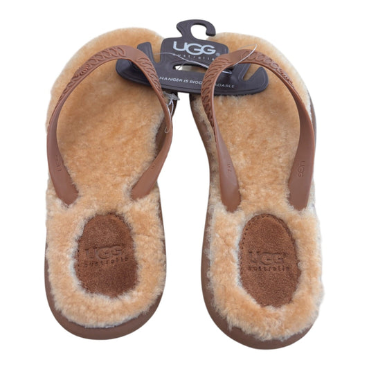 Sandals Designer By Ugg In Brown, Size:7