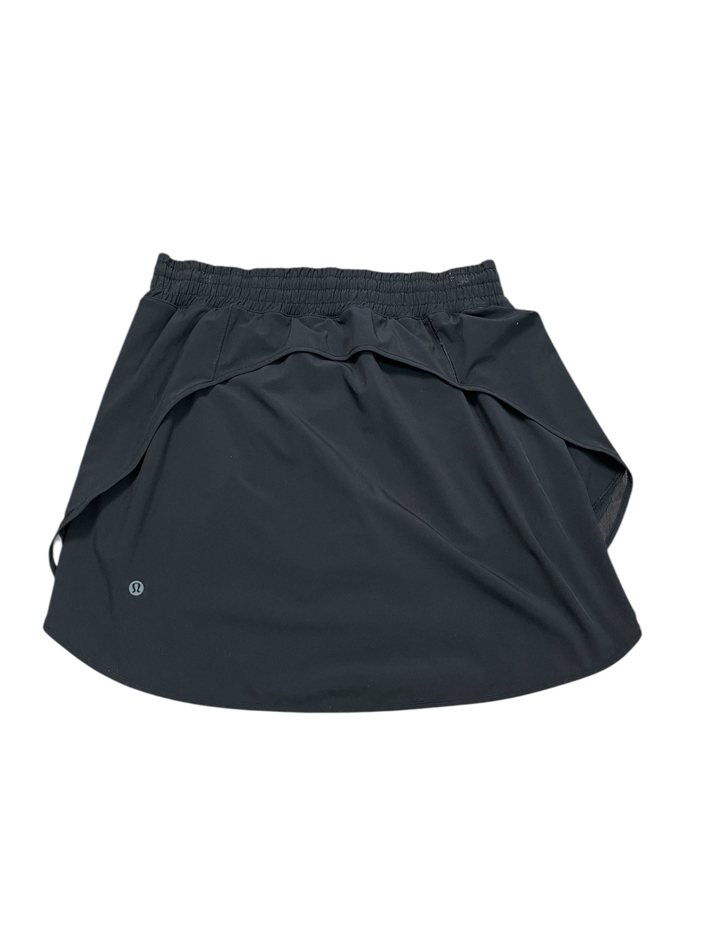Athletic Skort By Lululemon In Black, Size:M