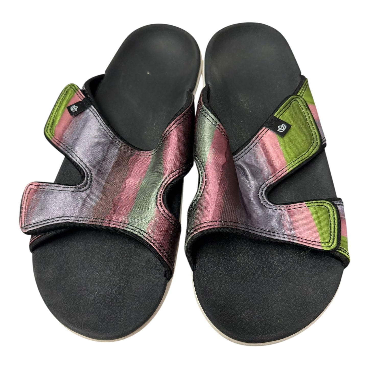 Sandals Flats By Spenco In Multi, Size:10