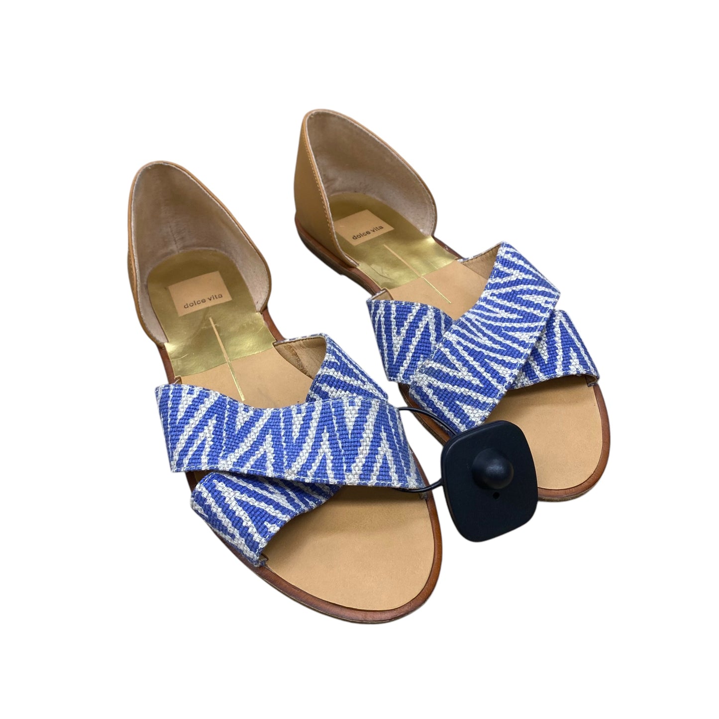 Shoes Flats By Dolce Vita In Blue & Brown, Size:9