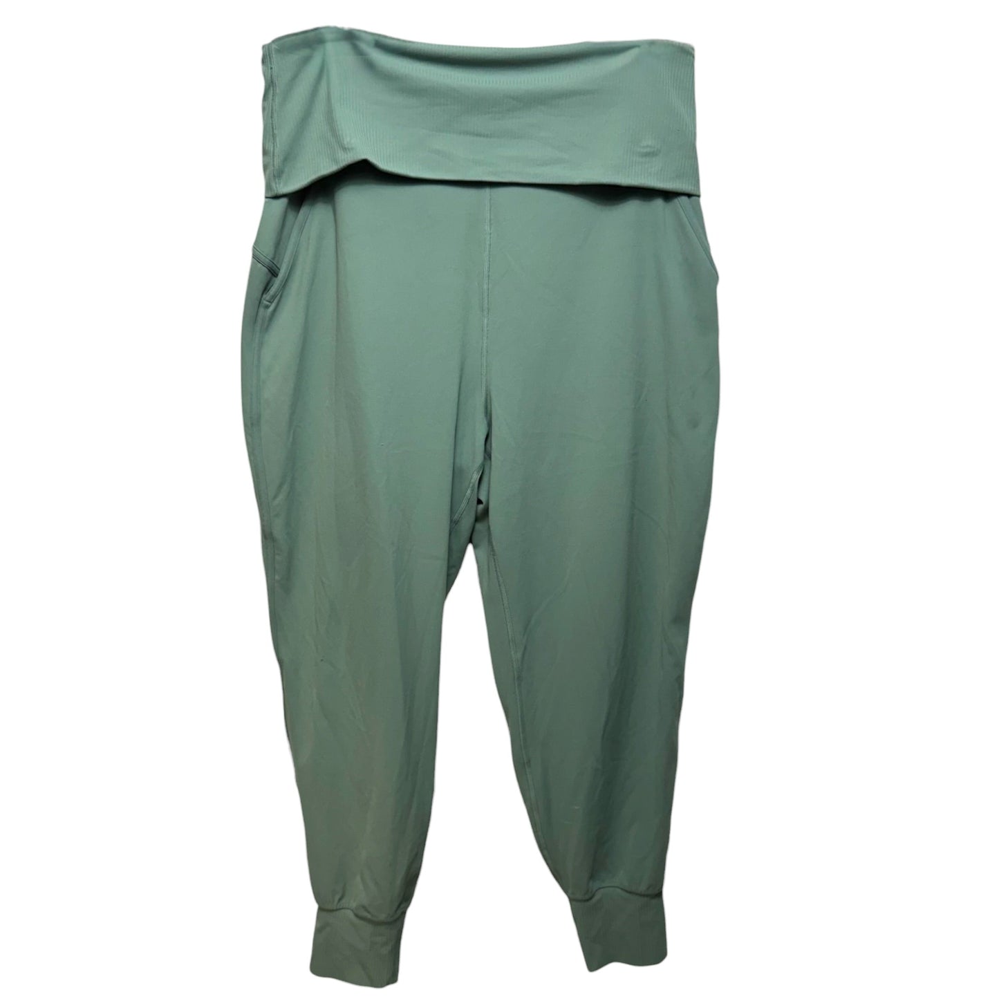 Athletic Pants By Lululemon In Green, Size: 12