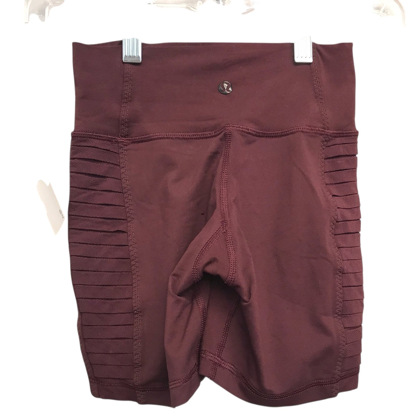 Athletic Shorts By Lululemon In Red, Size:Xs