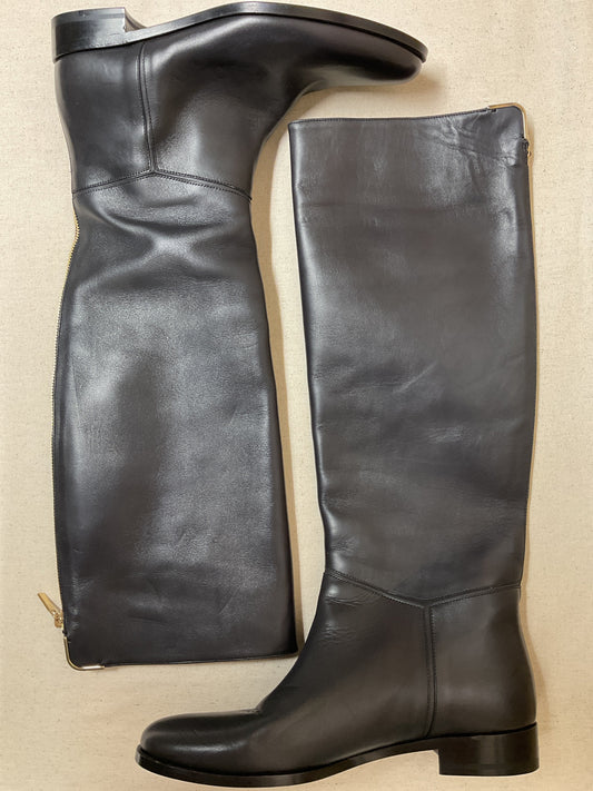 Boots Designer By Lanvin In Black, Size:8.5