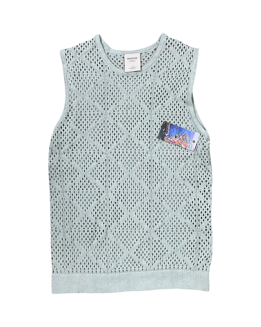 Top Sleeveless By Clothes Mentor In Green, Size:M