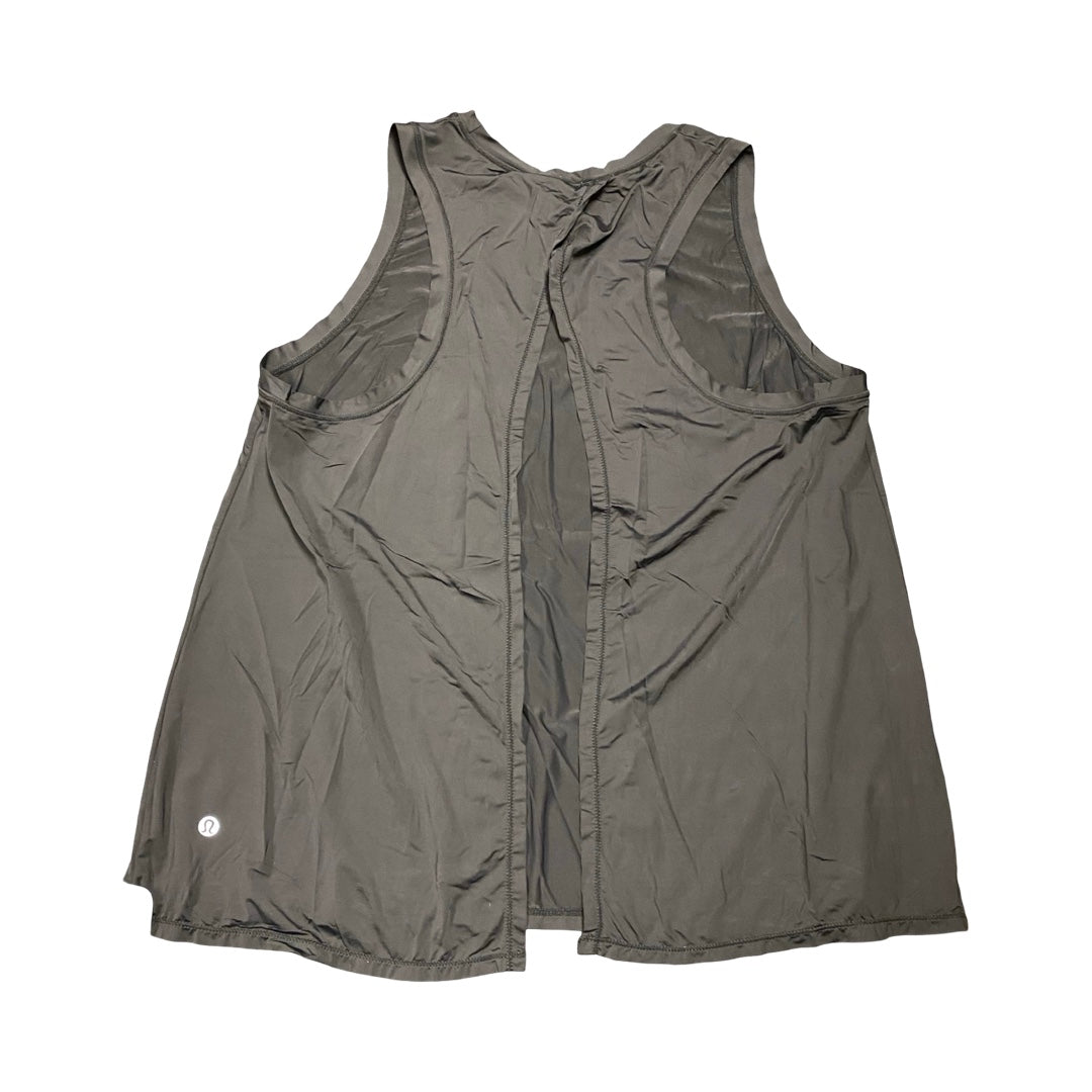 Athletic Tank Top By Lululemon In Black, Size:M