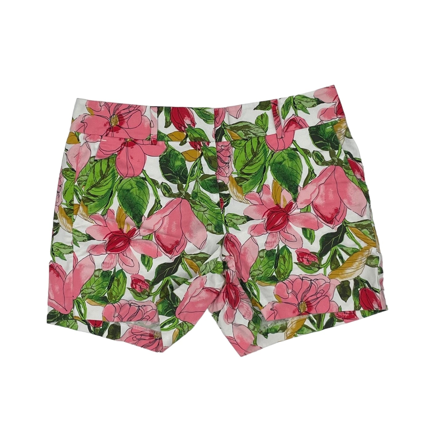 PINK & WHITE ANN TAYLOR SHORTS, Size 4