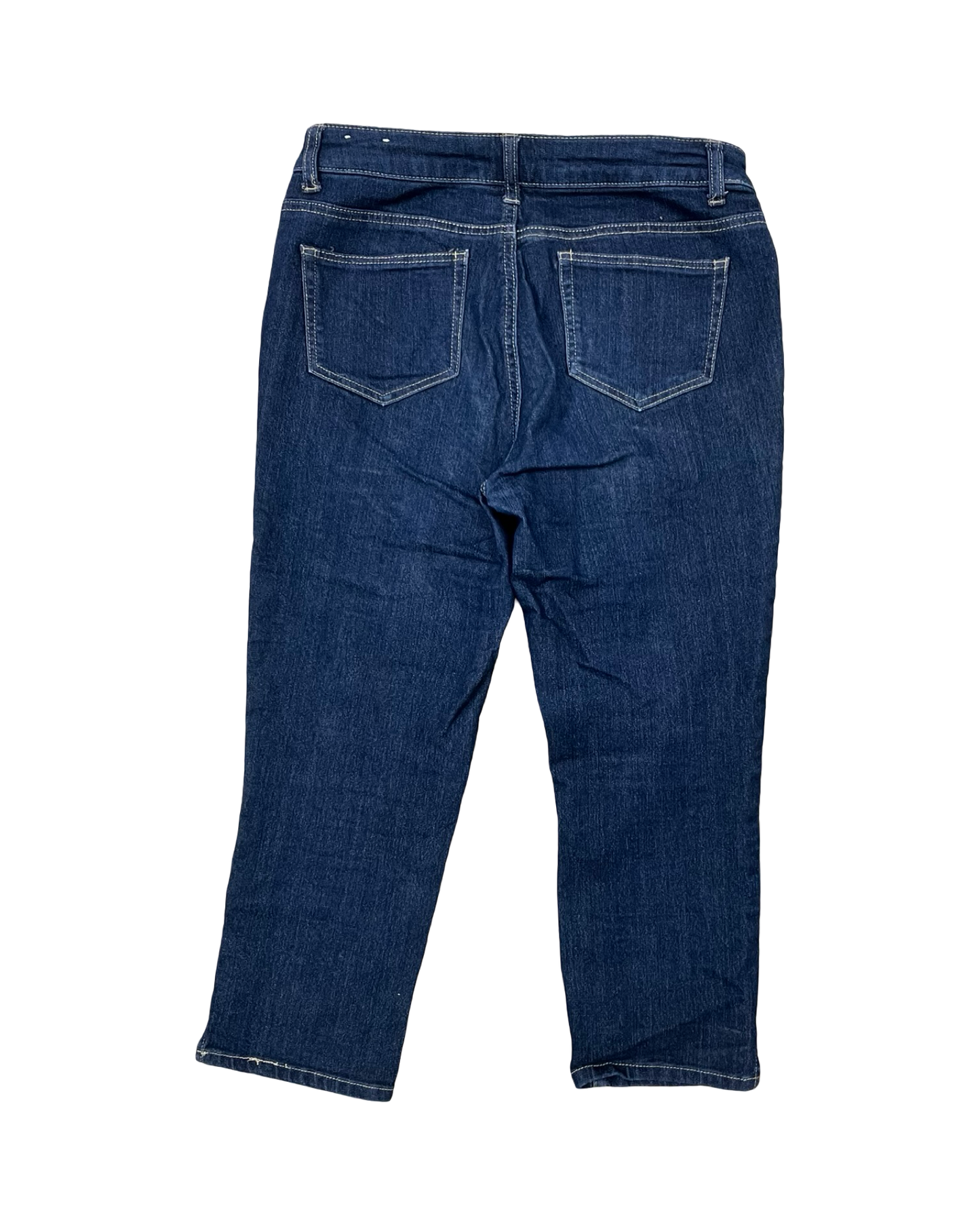 Jeans Cropped By Westport In Blue Denim, Size:6