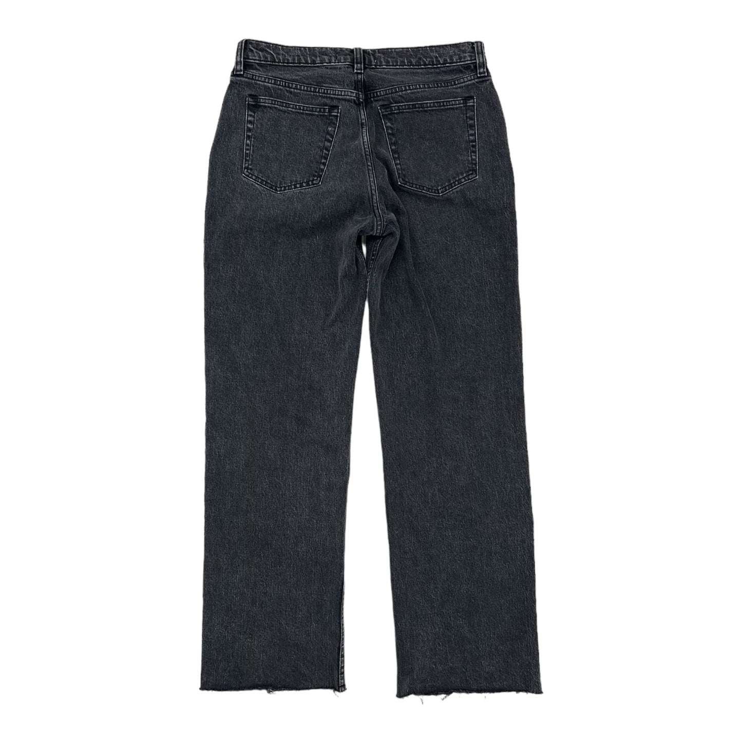 BLACK JEANS STRAIGHT by ABERCROMBIE AND FITCH Size:4