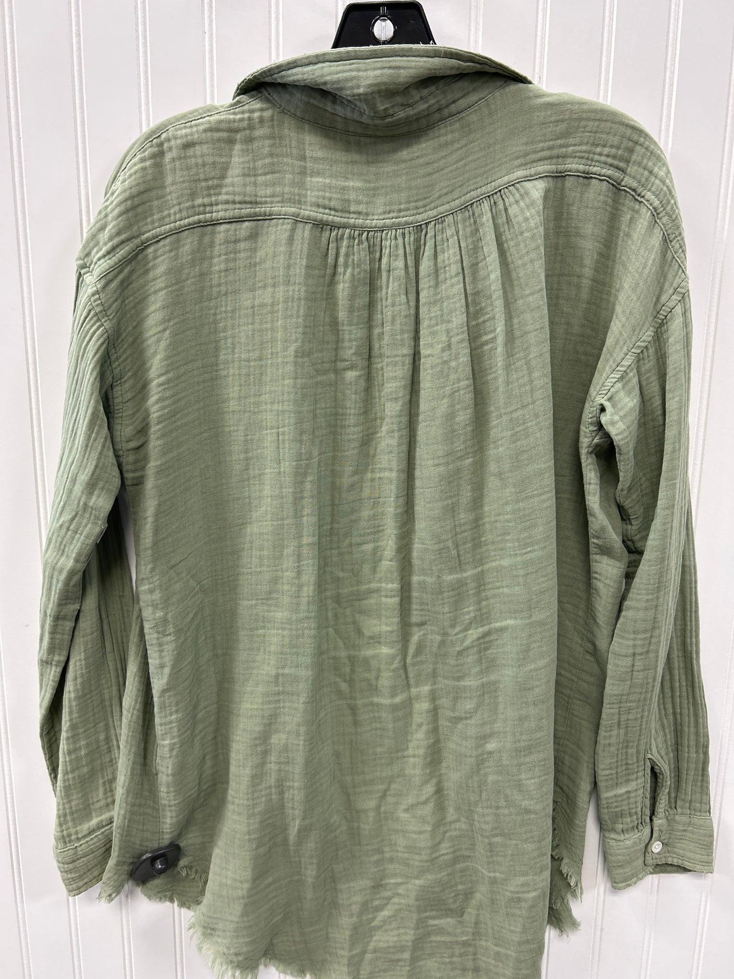 Blouse Ls By Thread And Supply In Green, Size:S