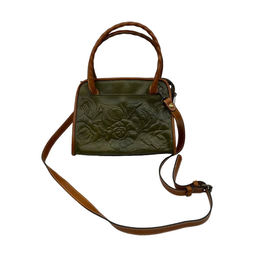 Crossbody Designer By Patricia Nash In Green, Size:Small