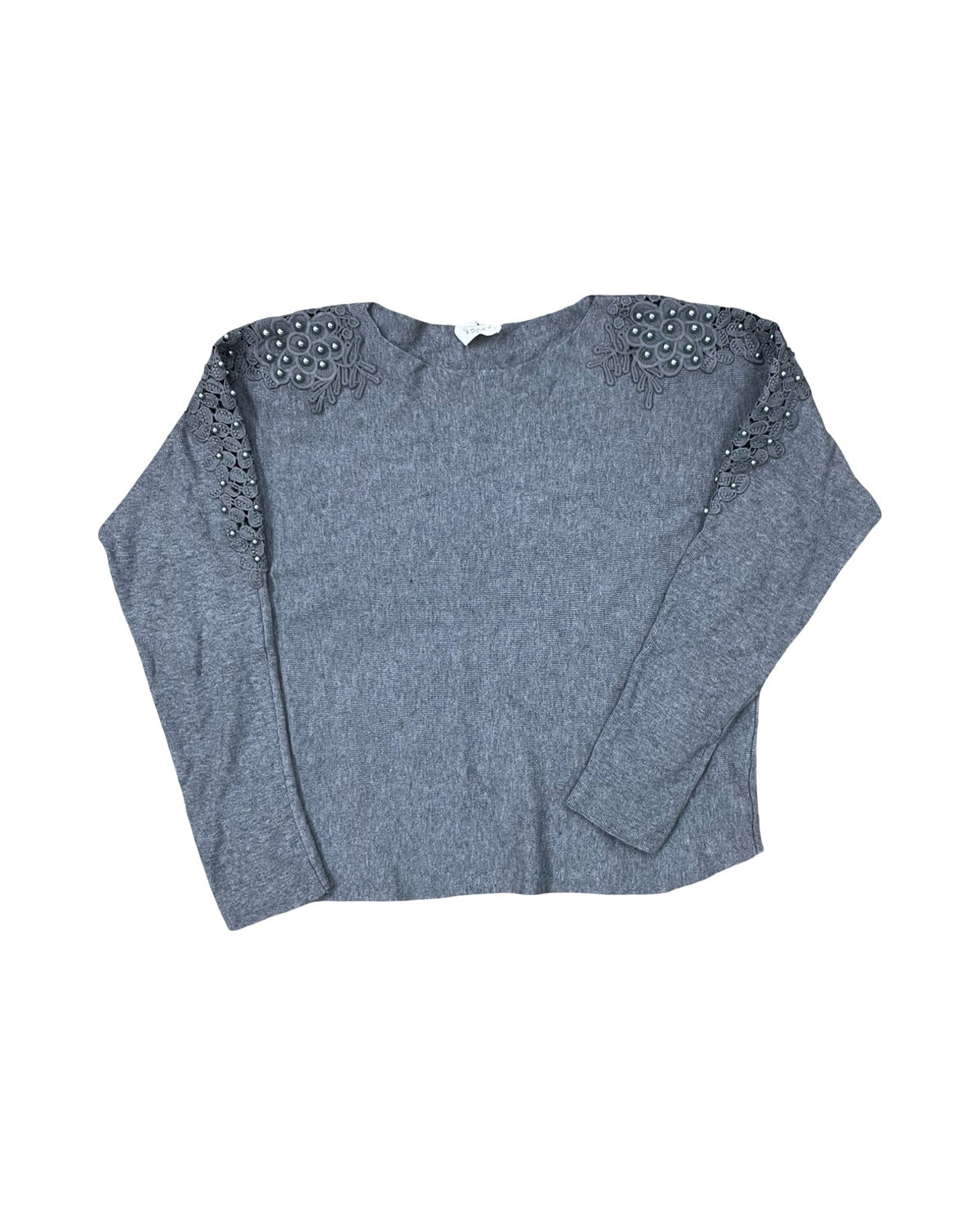 Sweater By Ember In Grey, Size:L