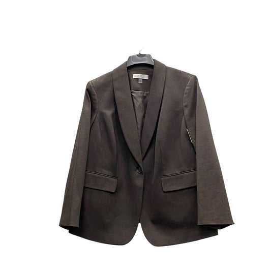 Blazer By Kasper In Brown, Size:Xl