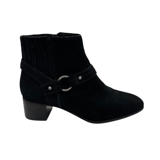 Boots Ankle Heels By Clothes Mentor In Black, Size:8