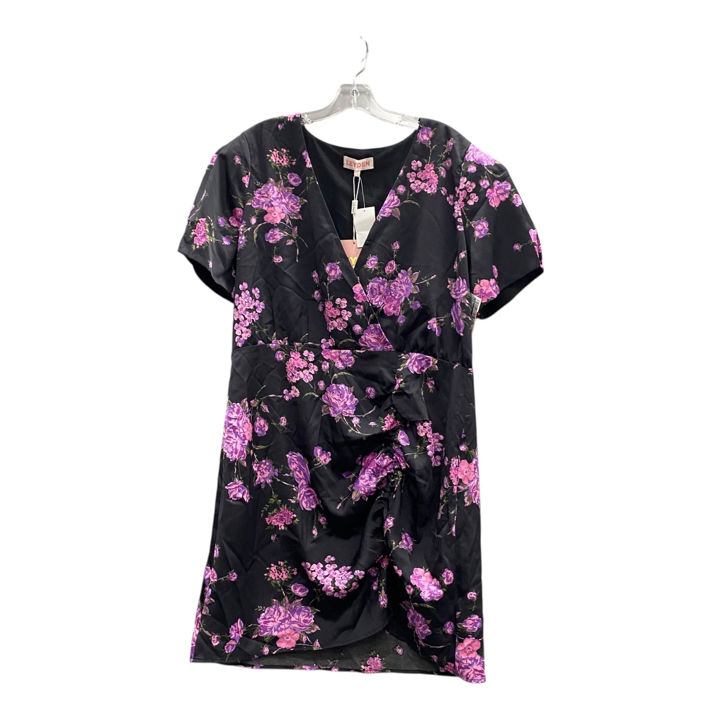 Dress Casual Short By Leyden In Black, Size:Xl