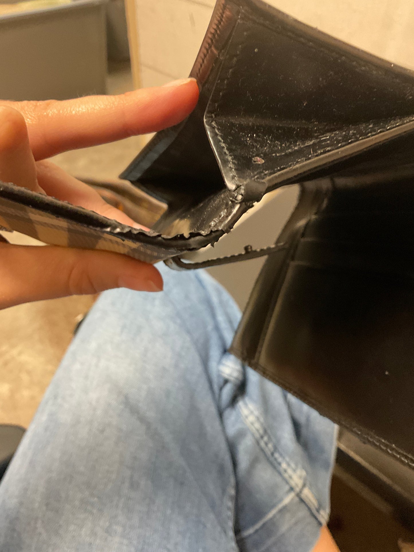 Wallet Luxury Designer By Burberry, Size: Small