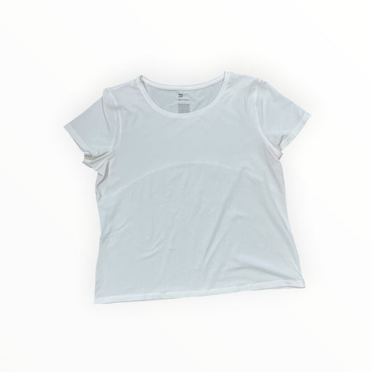 Top Ss Basic By All In Motion In White, Size:L