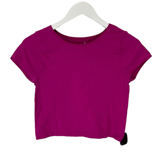 Pink Top Short Sleeve Basic Free People, Size M