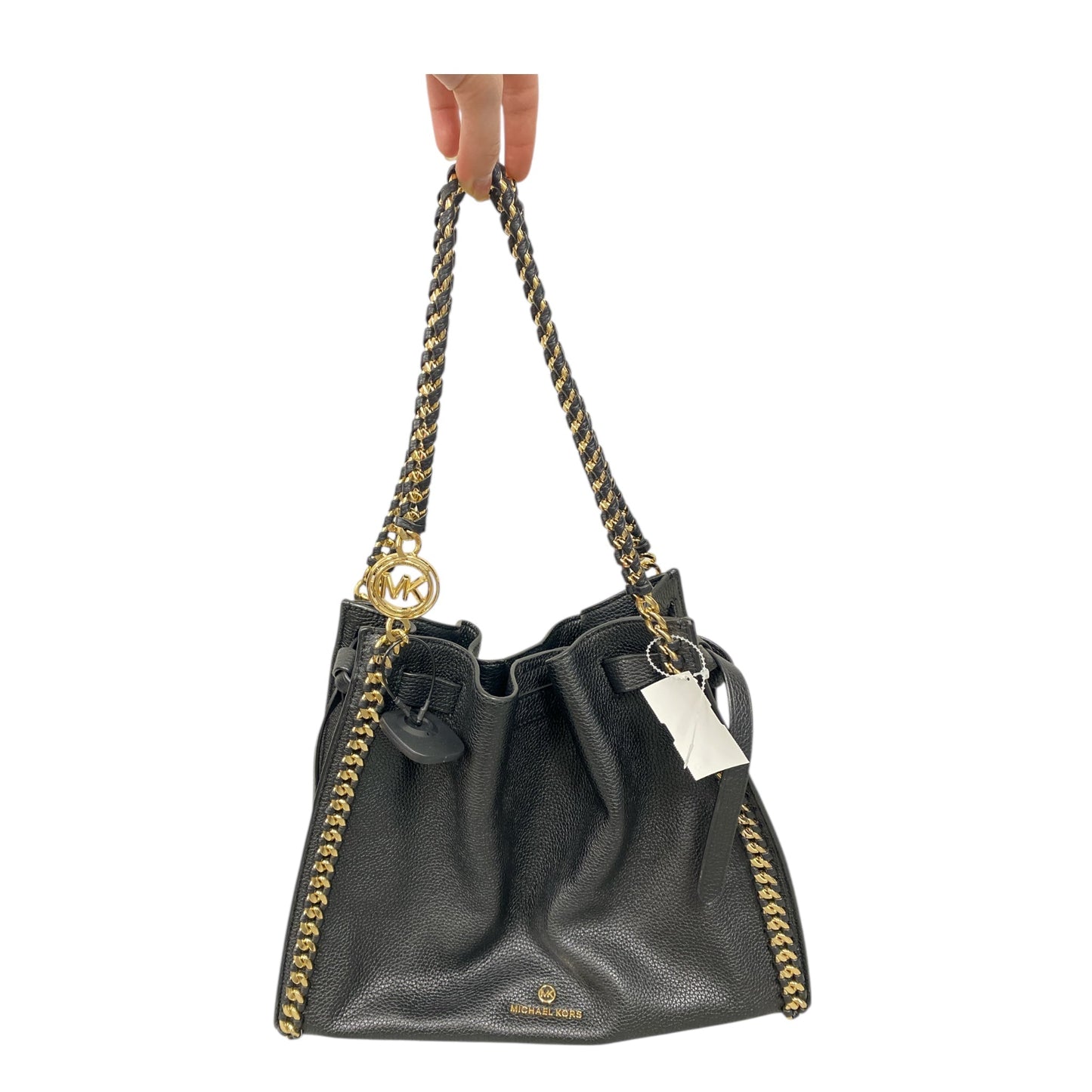 Handbag Designer By Michael Kors In Black, Size:Medium