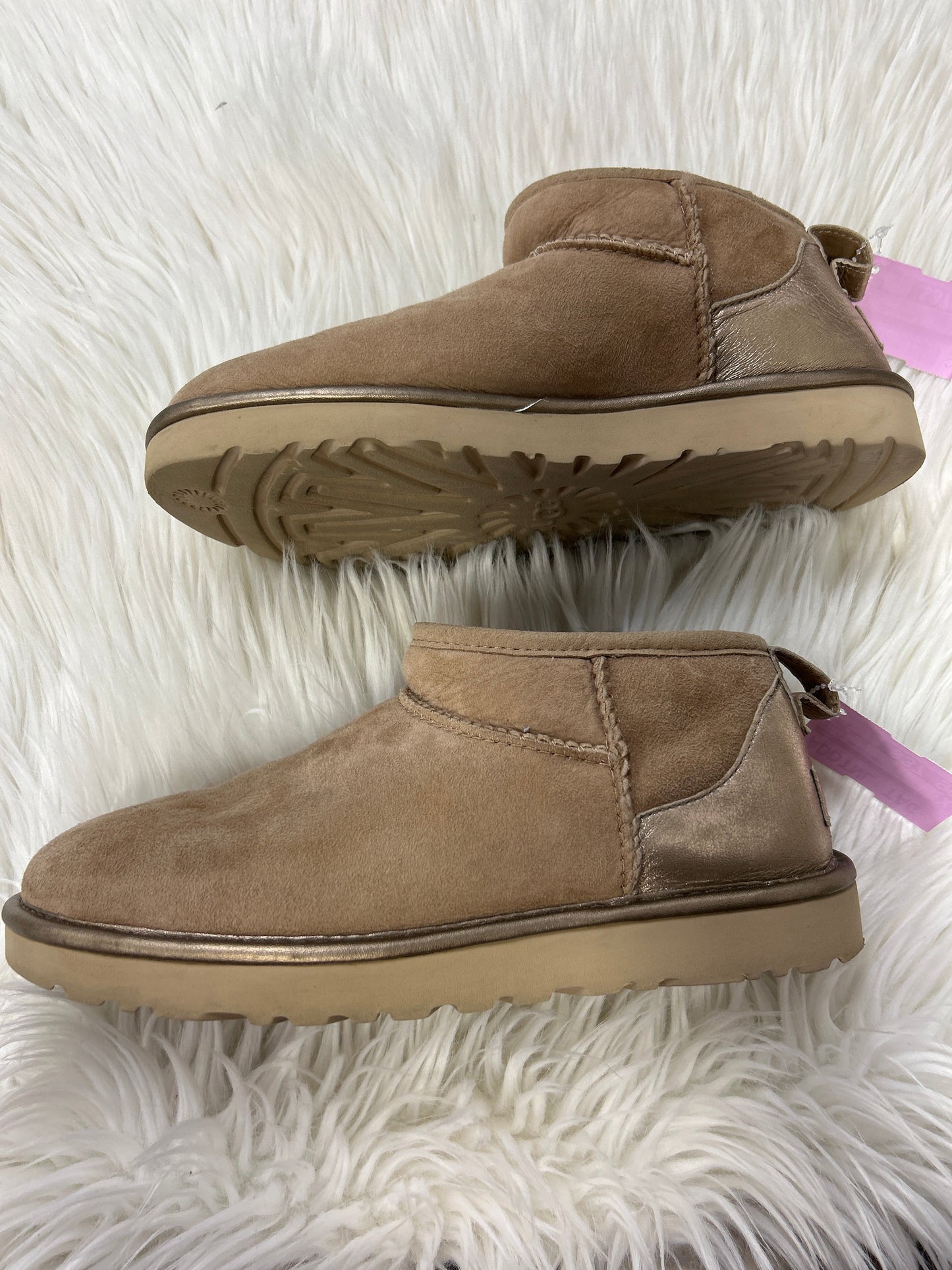 Boots Designer By Ugg In Brown, Size:7