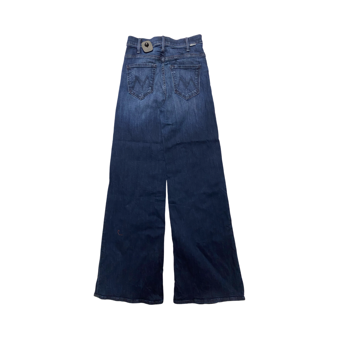 Jeans Flared By Mother In Blue Denim, Size:0