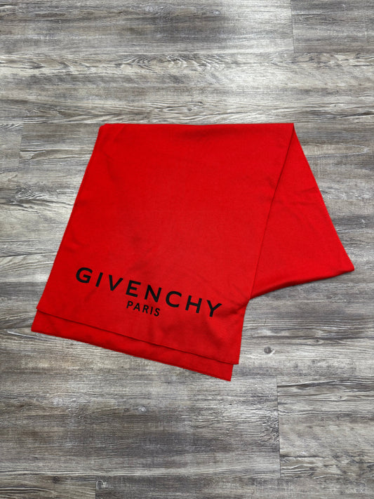 Scarf Luxury Designer By Givenchy In Red