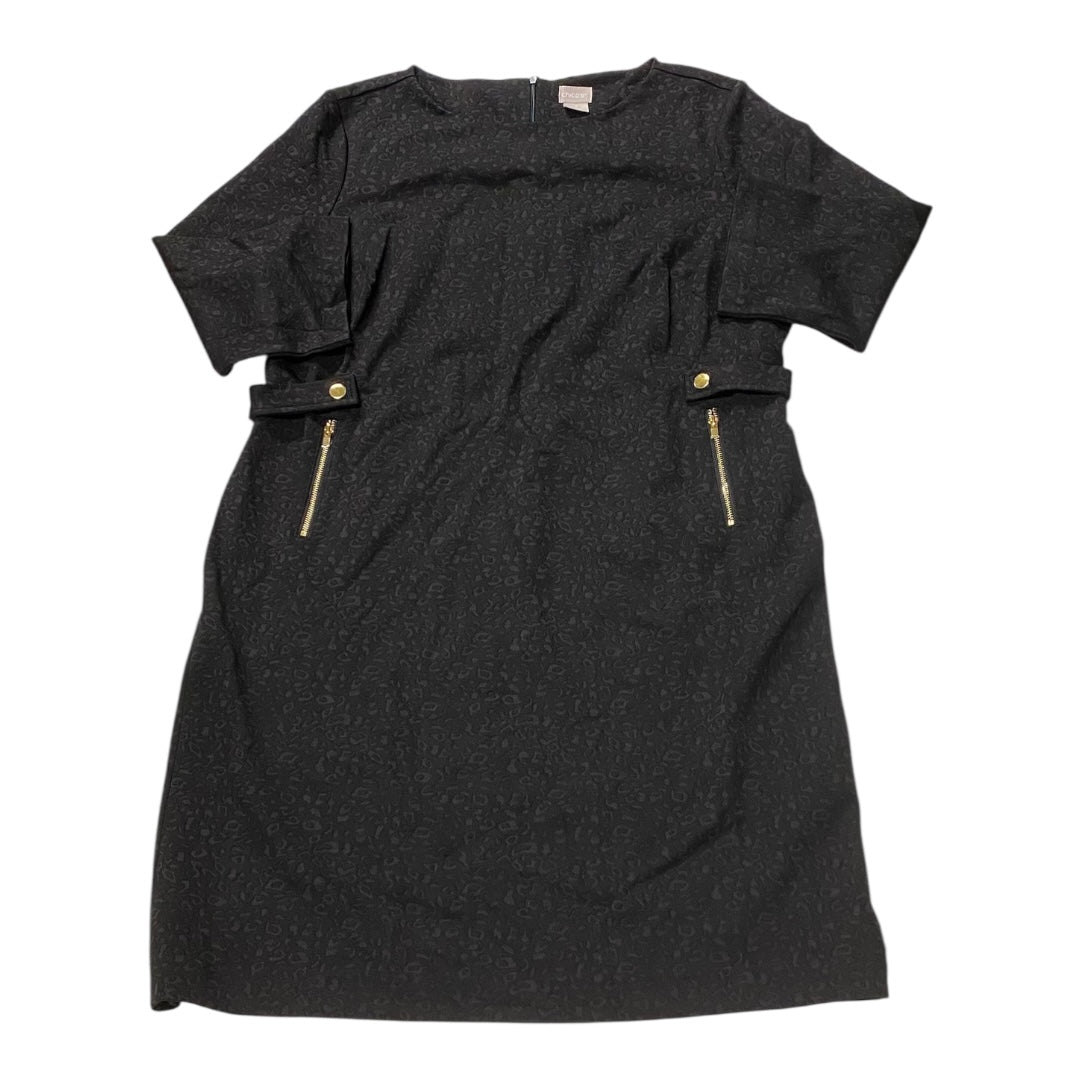 Dress Party Short By Chicos In Black, Size:16