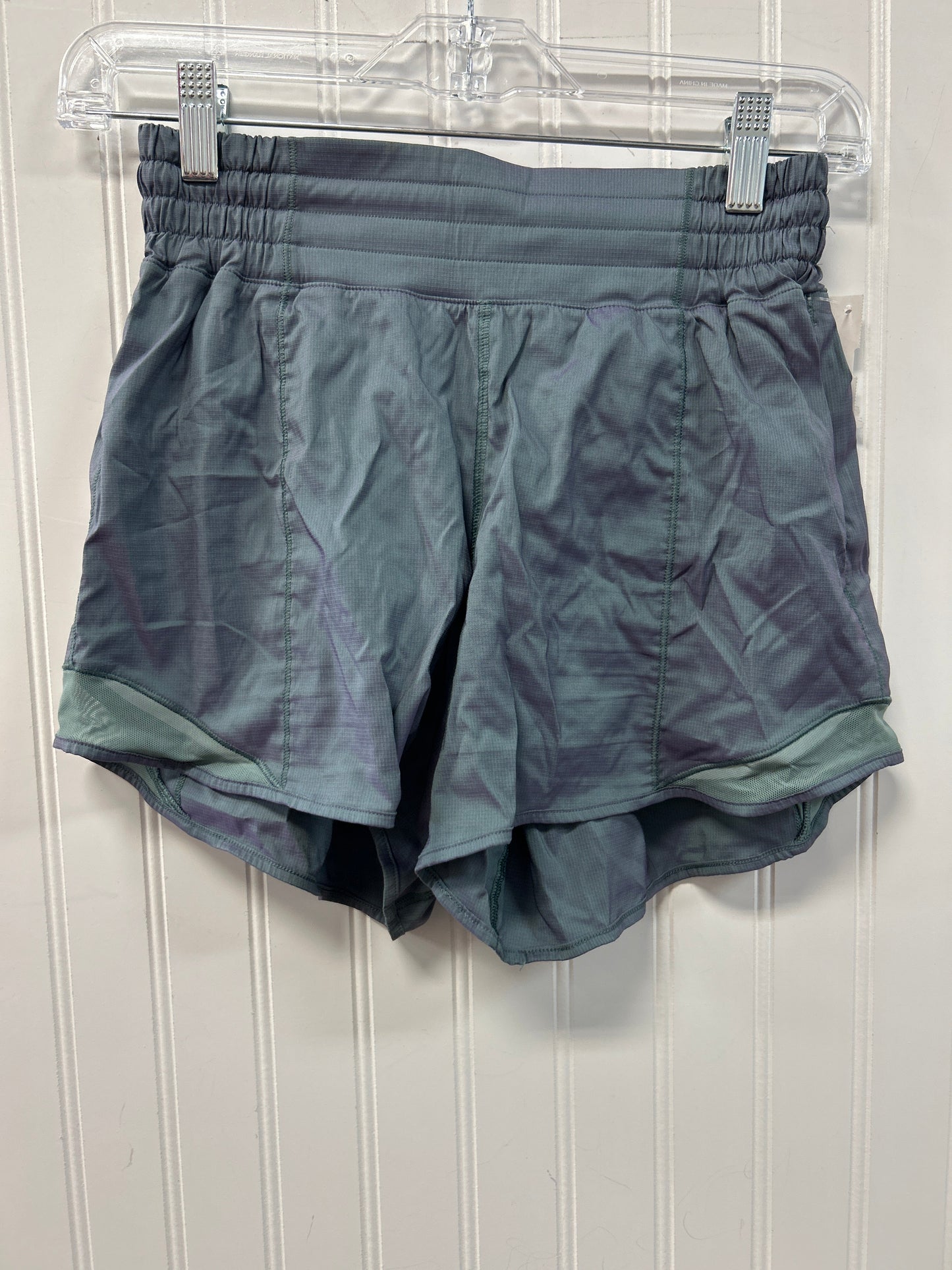 Athletic Shorts By Lululemon In Grey, Size:4