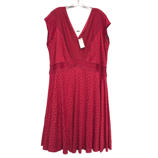 Dress Party Short By Lane Bryant In Red, Size:3