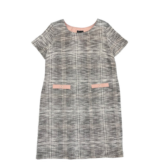 Dress Sweater By Connected Apparel In Black & Pink, Size:18