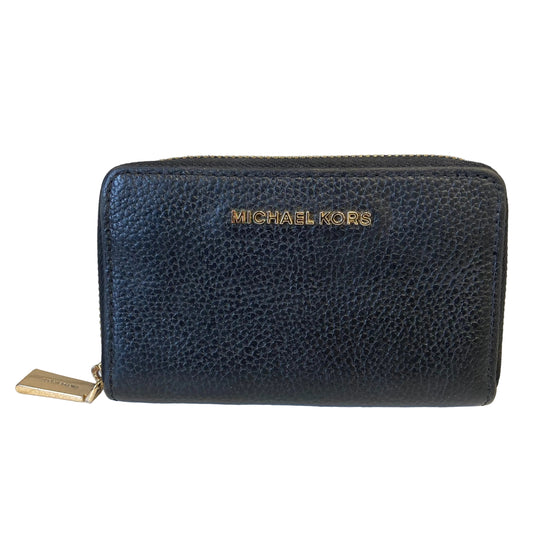 Wallet Designer By Michael Kors In Black, Size:Small