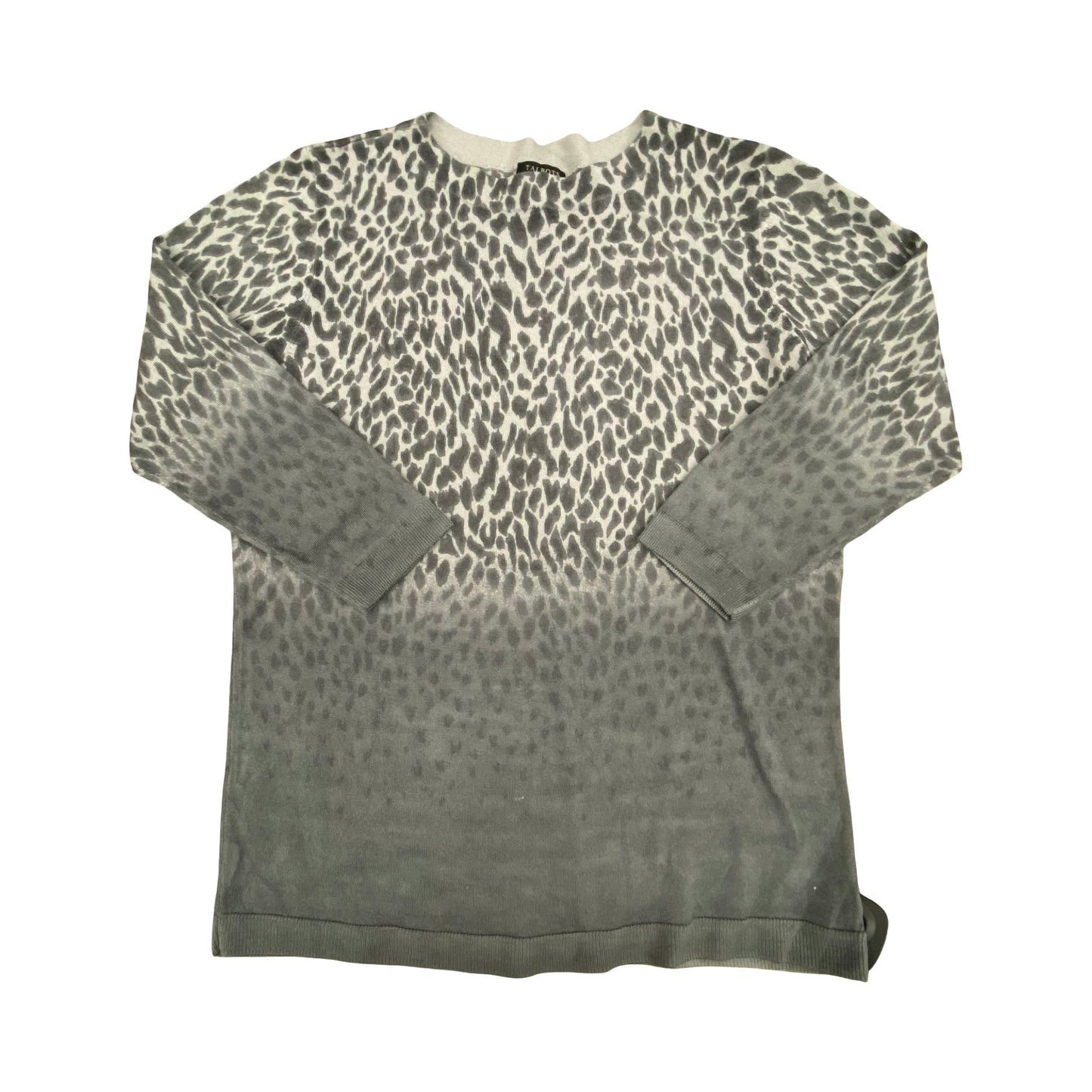 Sweater By Talbots In Animal Print, Size:Mp