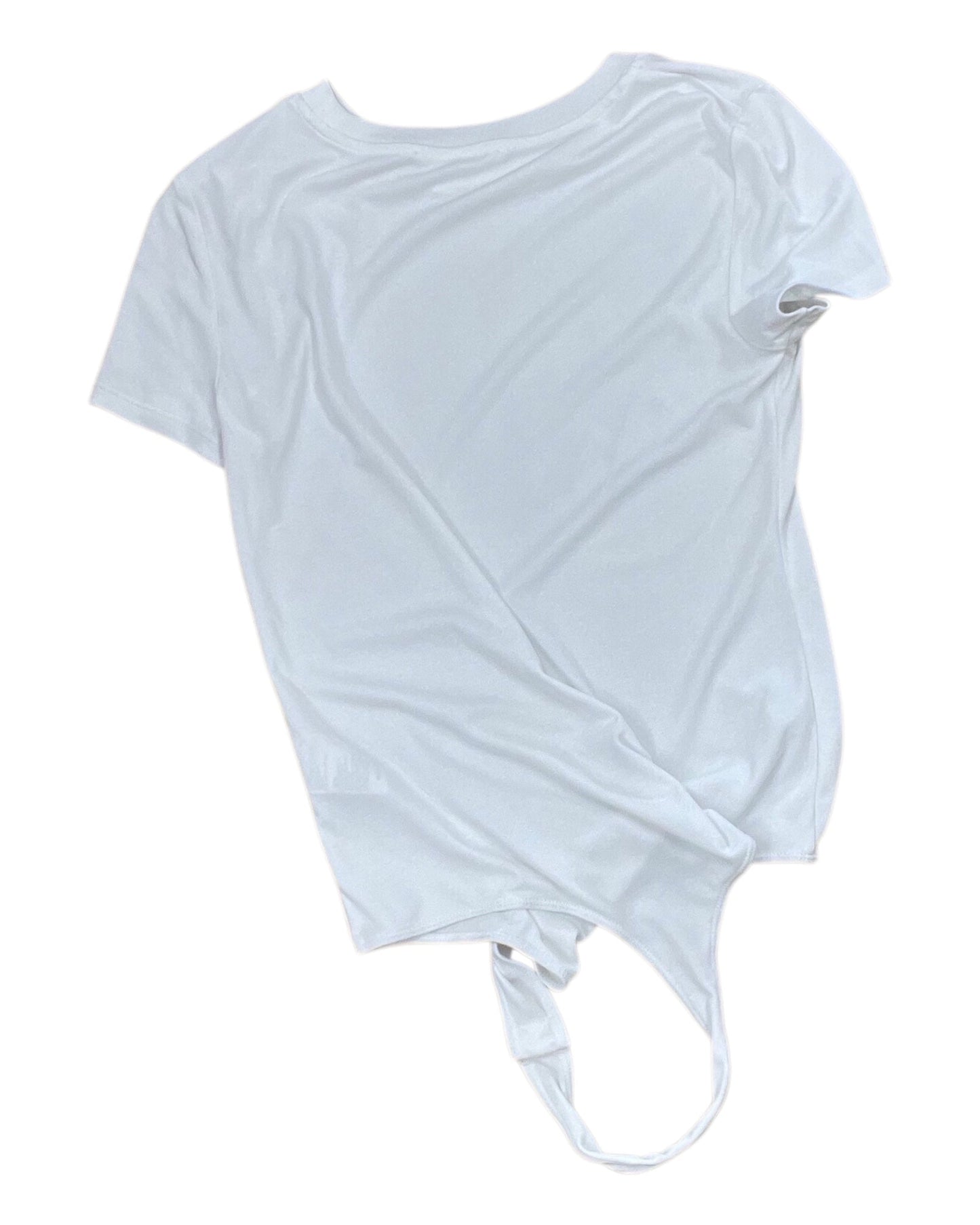 Bodysuit By Elodie In White, Size:L