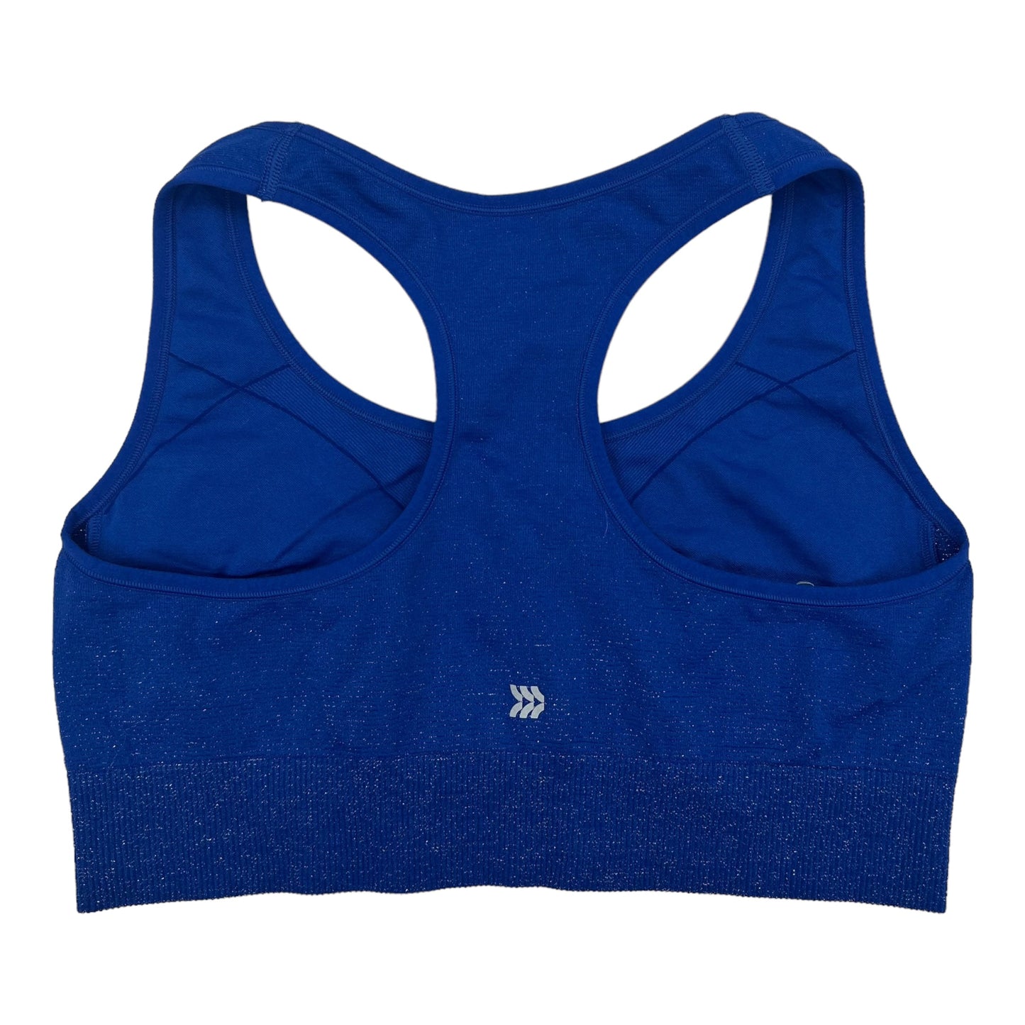 BLUE ALL IN MOTION ATHLETIC BRA, Size 2X