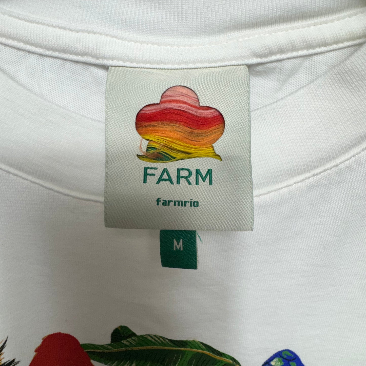 “Farm Rio” Graphic Tee By Farm Rio In White, Size: M