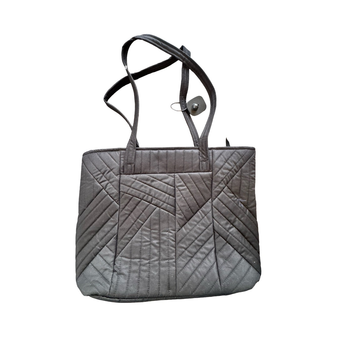 Handbag By Vera Bradley In Black, Size:Medium