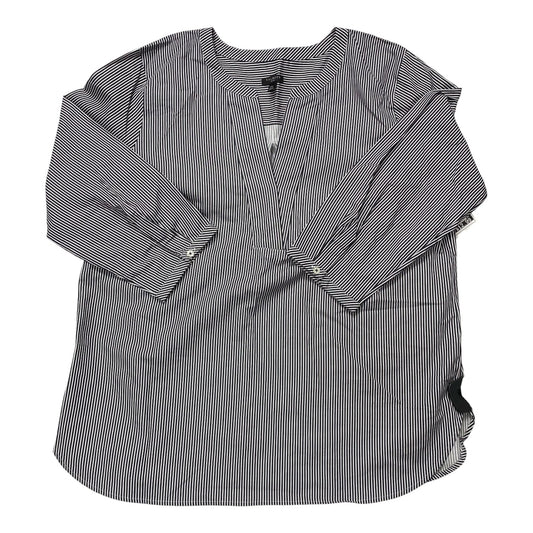 Top Ls By Talbots In Striped Pattern, Size:Xlp